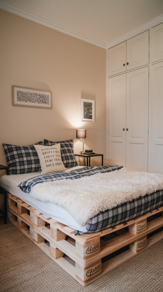 DIY Pallet Bed Frame