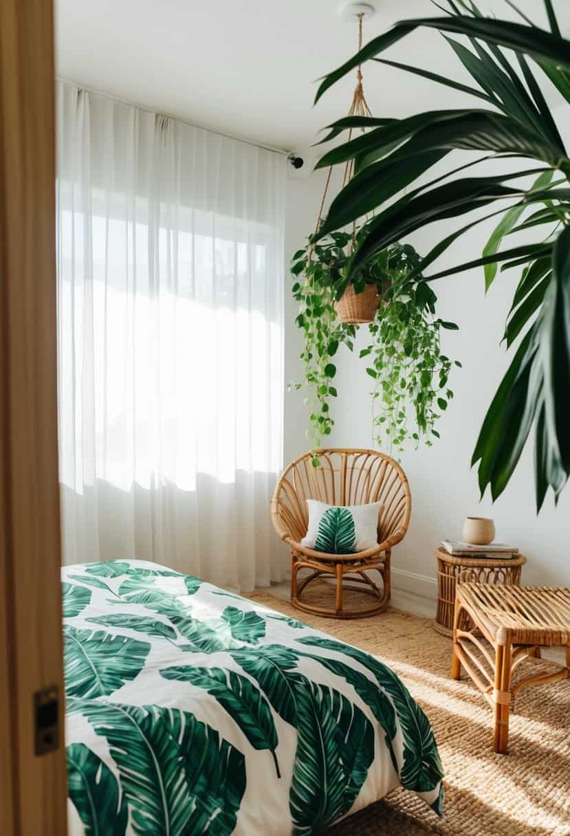 10 Tropical Bedroom Decor Ideas