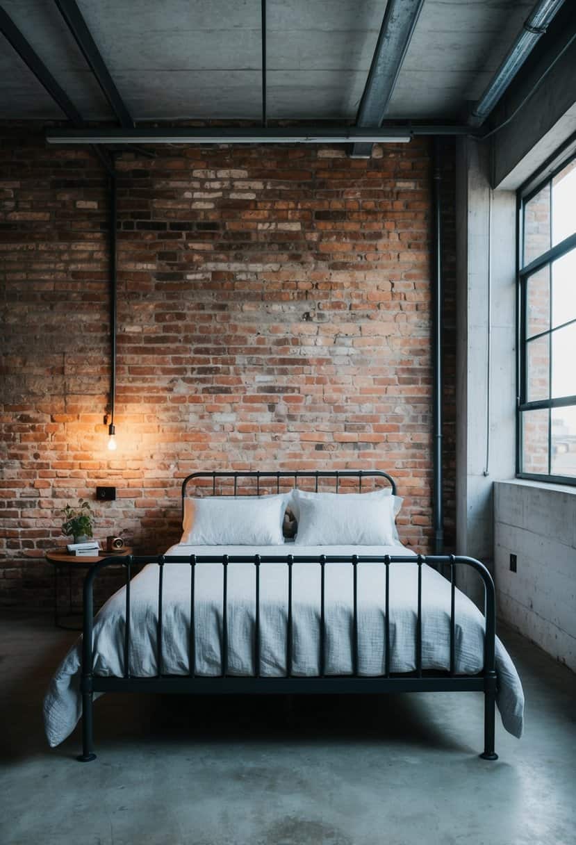 10 Industrial Bedroom Decor Ideas