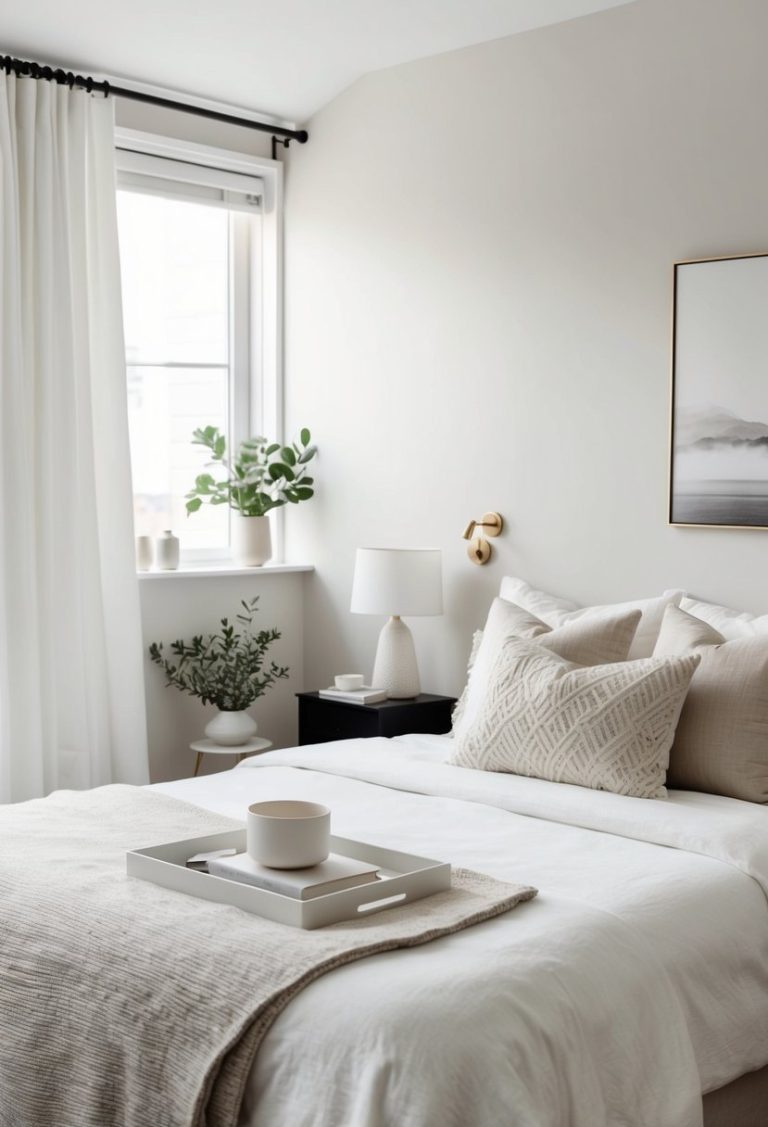 10 White Small Bedroom Decor Ideas - My Home My Globe