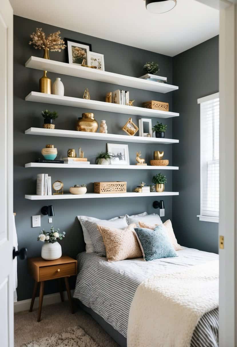 Picture of 10 White Small Bedroom Decor Ideas - My Home My Globe
