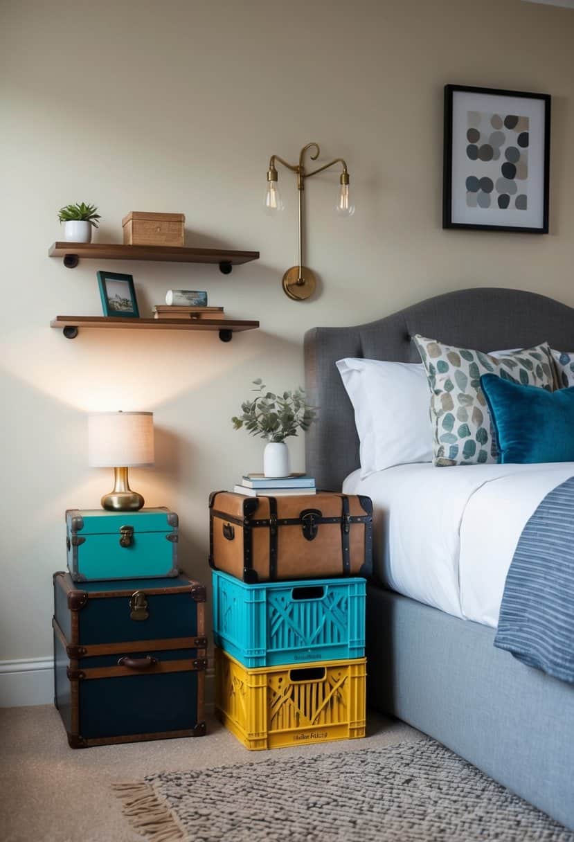 10 Unique Bedside Table Alternatives