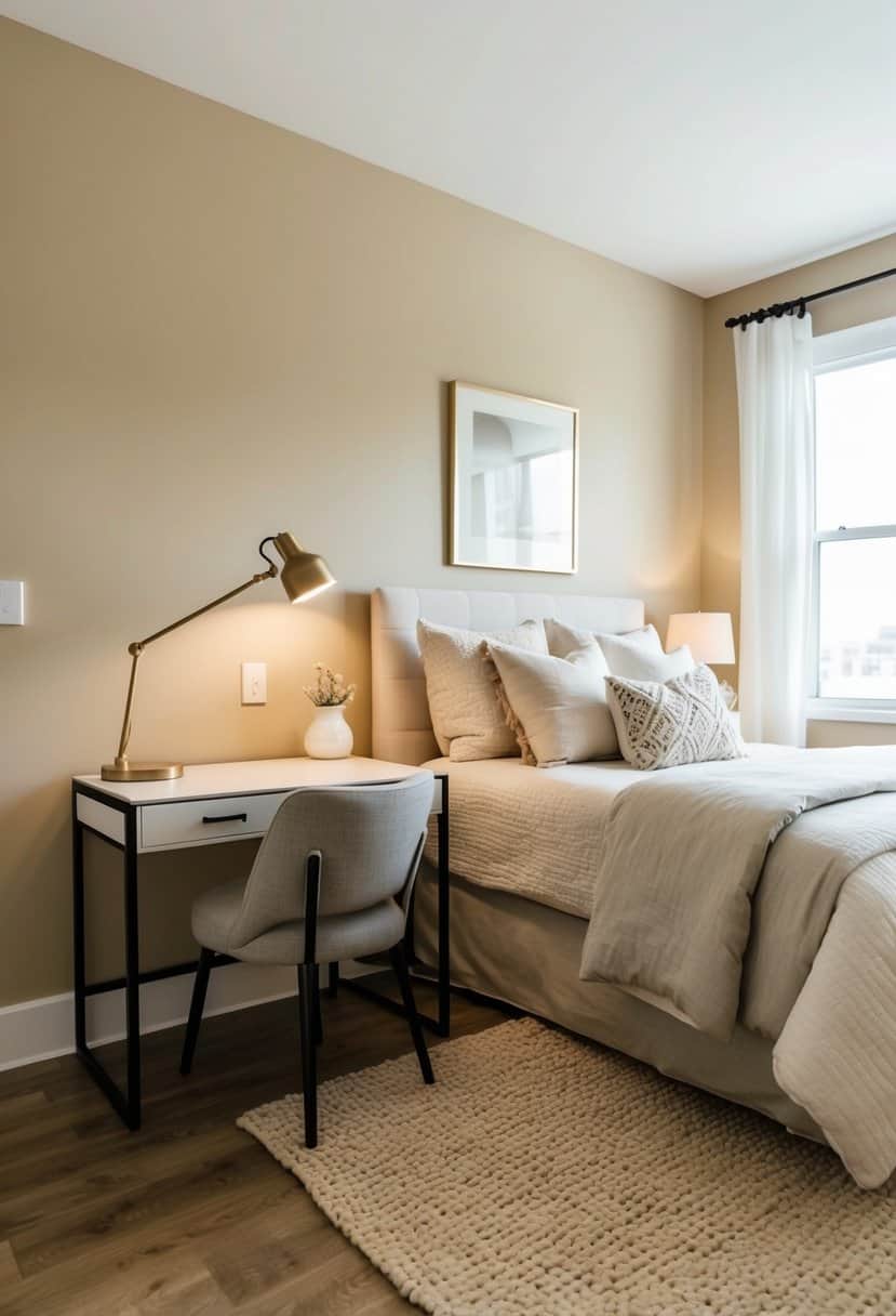 10 Beige Small Bedroom Decor Ideas - My Home My Globe