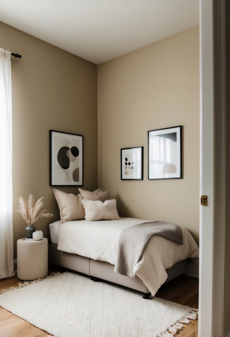 10 Beige Small Bedroom Decor Ideas - My Home My Globe