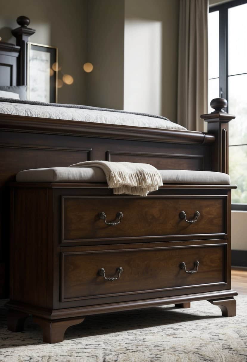 20 Dark Wood Bedroom Decor Ideas - My Home My Globe