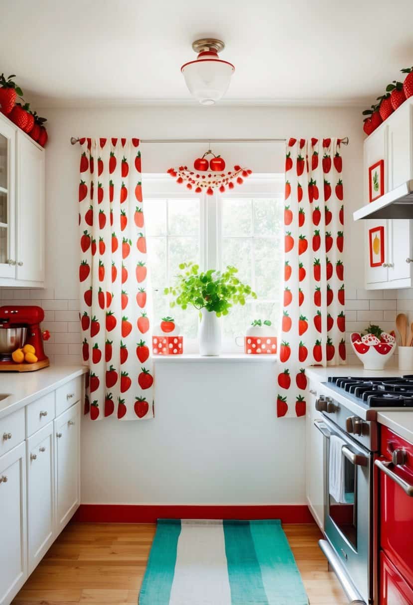 10 Strawberry Themed Kitchen Decor Ideas