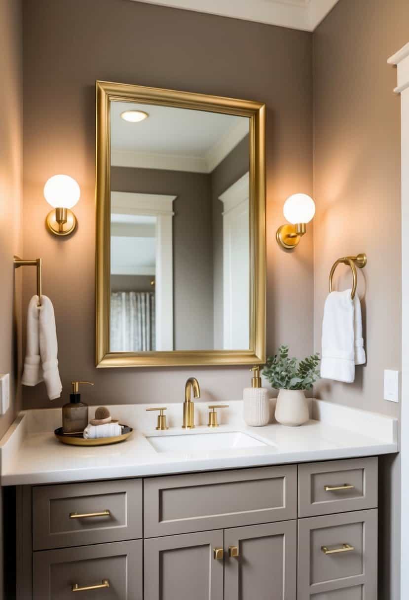 20 Taupe Bathroom Decor Ideas - My Home My Globe