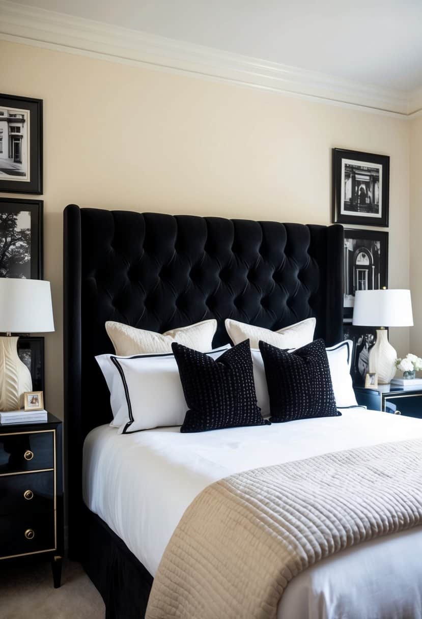 20 Black and Cream Bedroom Decor Ideas for Cozy Elegance My Home My Globe