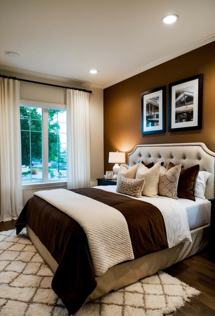 20 Brown and White Bedroom Decor Ideas