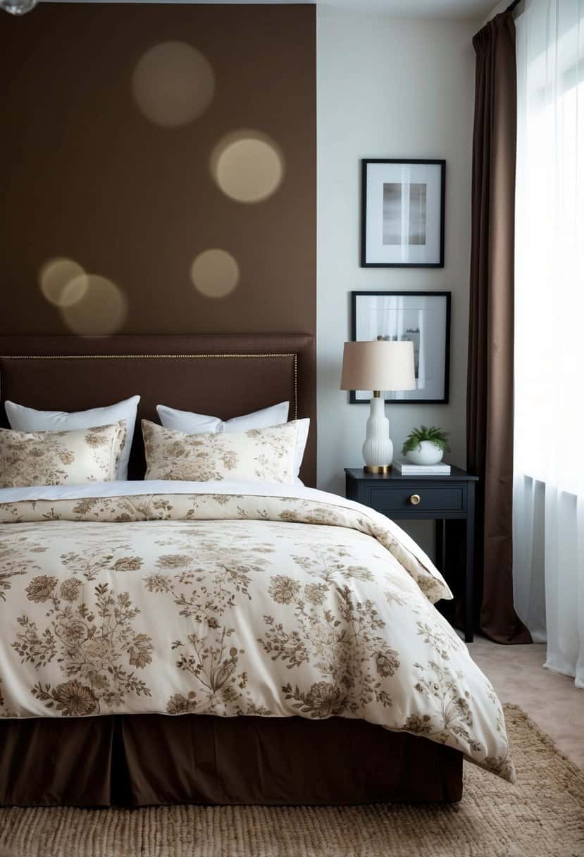 20 Brown and White Bedroom Decor Ideas - My Home My Globe
