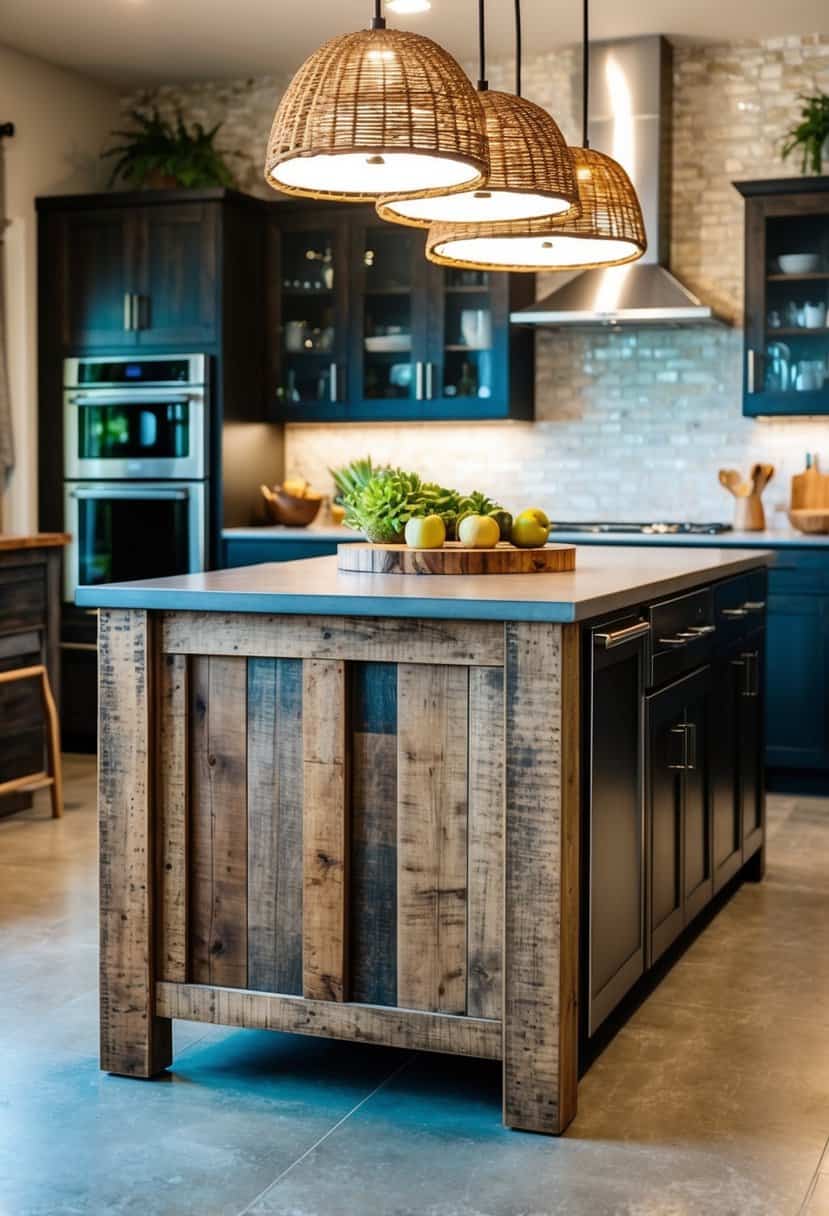 15 Rustic Modern Kitchen Decor Ideas - My Home My Globe