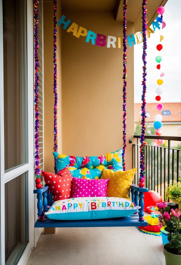 10 Balcony Birthday Decoration Ideas - My Home My Globe