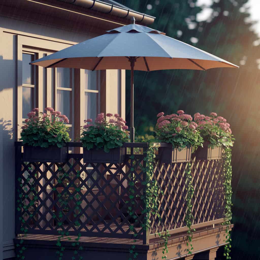 5 Ways to Protect a Balcony from Rain