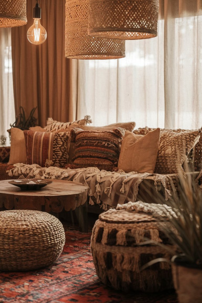 15 Boho Living Room Decor Ideas - My Home My Globe