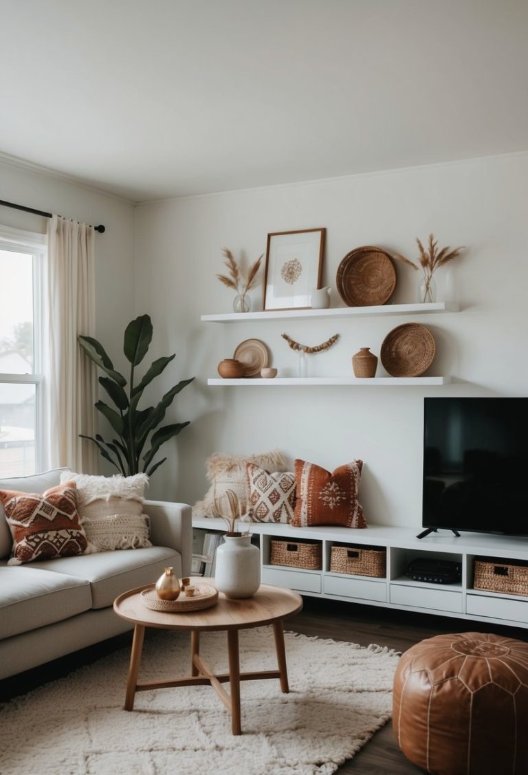 20 Boho Minimalist Living Room Decor - My Home My Globe