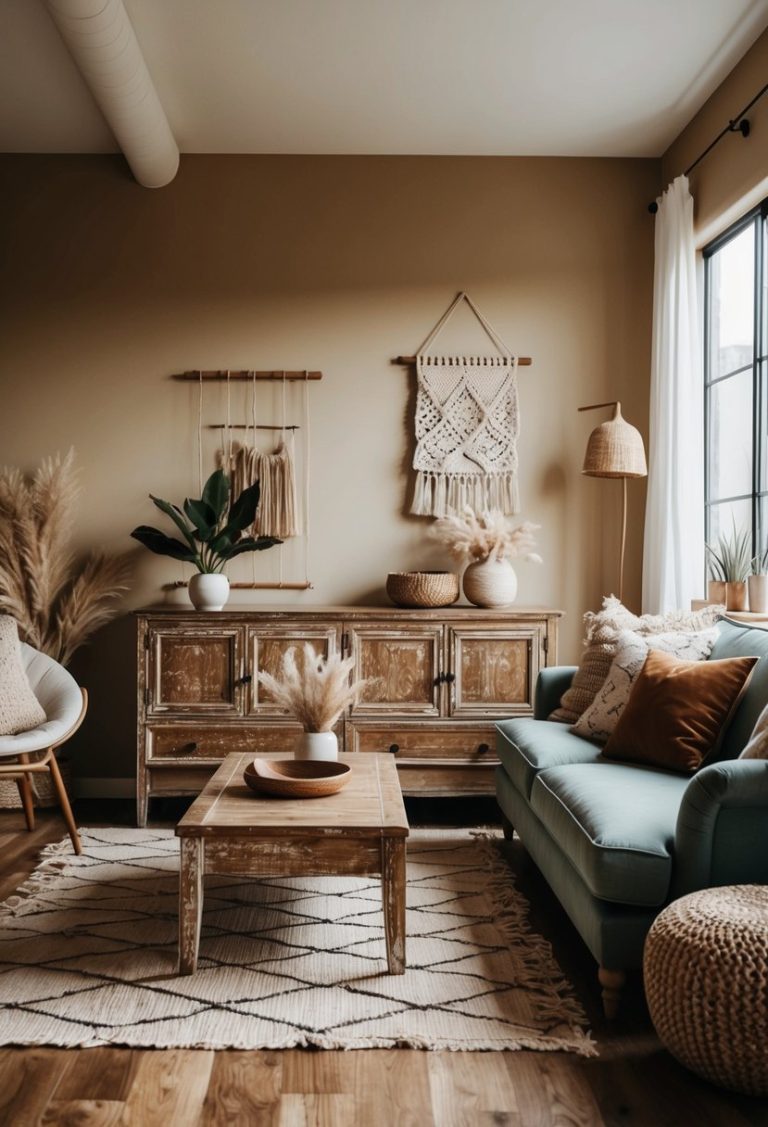 20 Boho Minimalist Living Room Decor - My Home My Globe