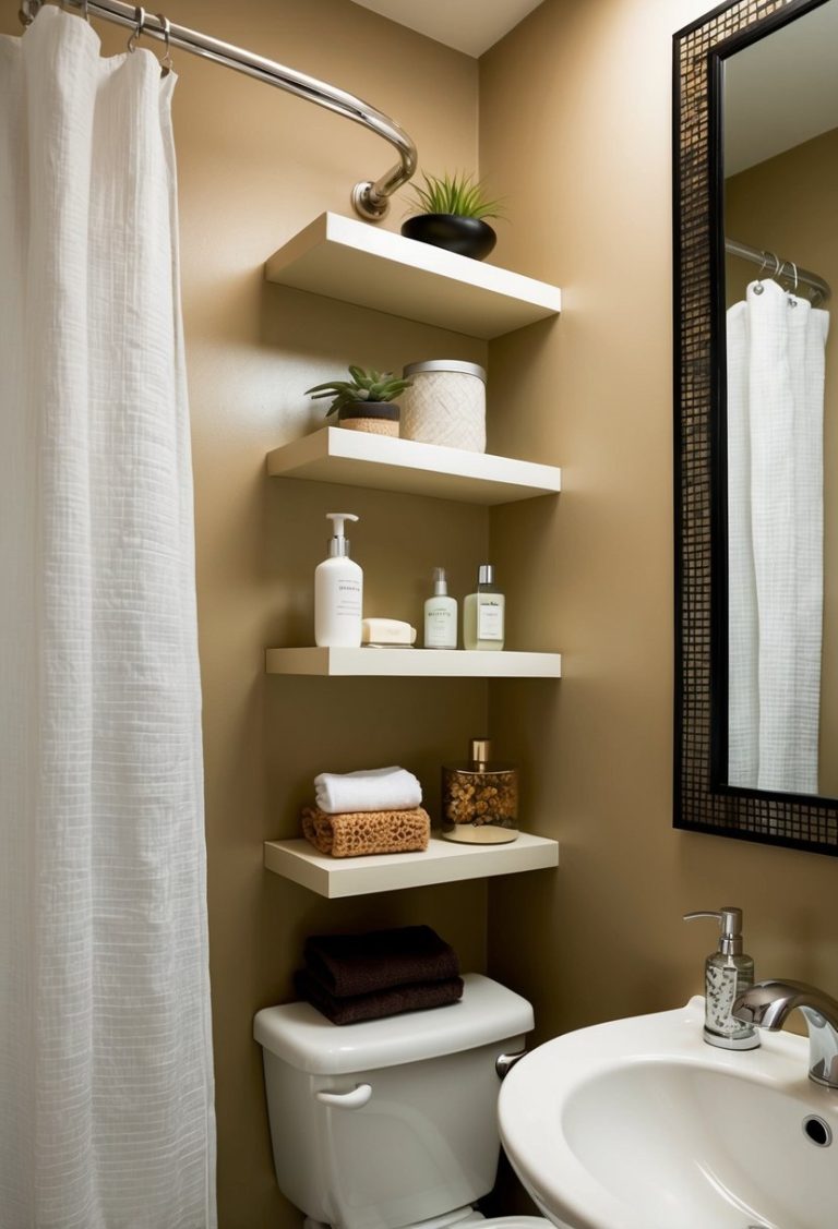 10 Storage Ideas for Tiny Bathrooms - My Home My Globe