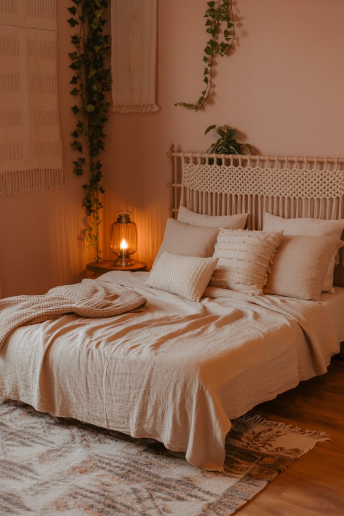 Incorporate lanterns with warm amber lighting