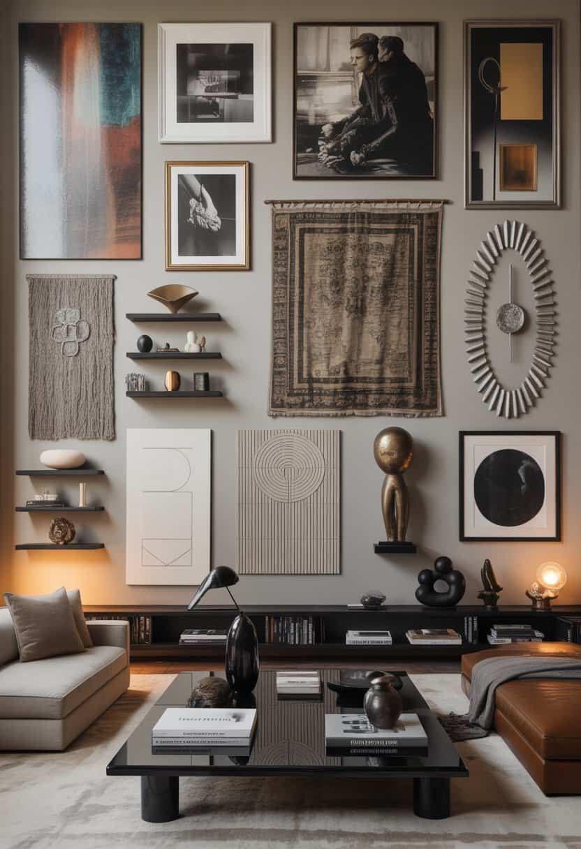 20 Wall Decor Ideas for Luxury Living Room