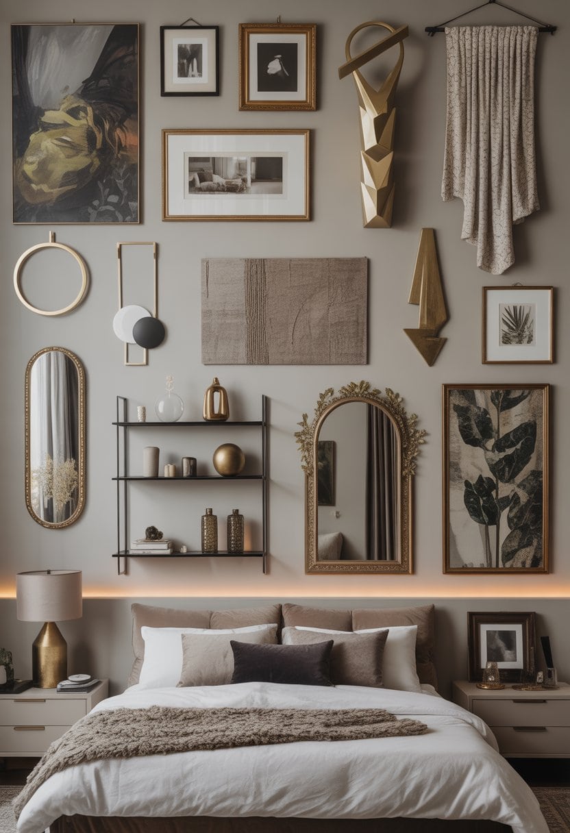 20 Wall Decor Ideas for Luxury Bedroom