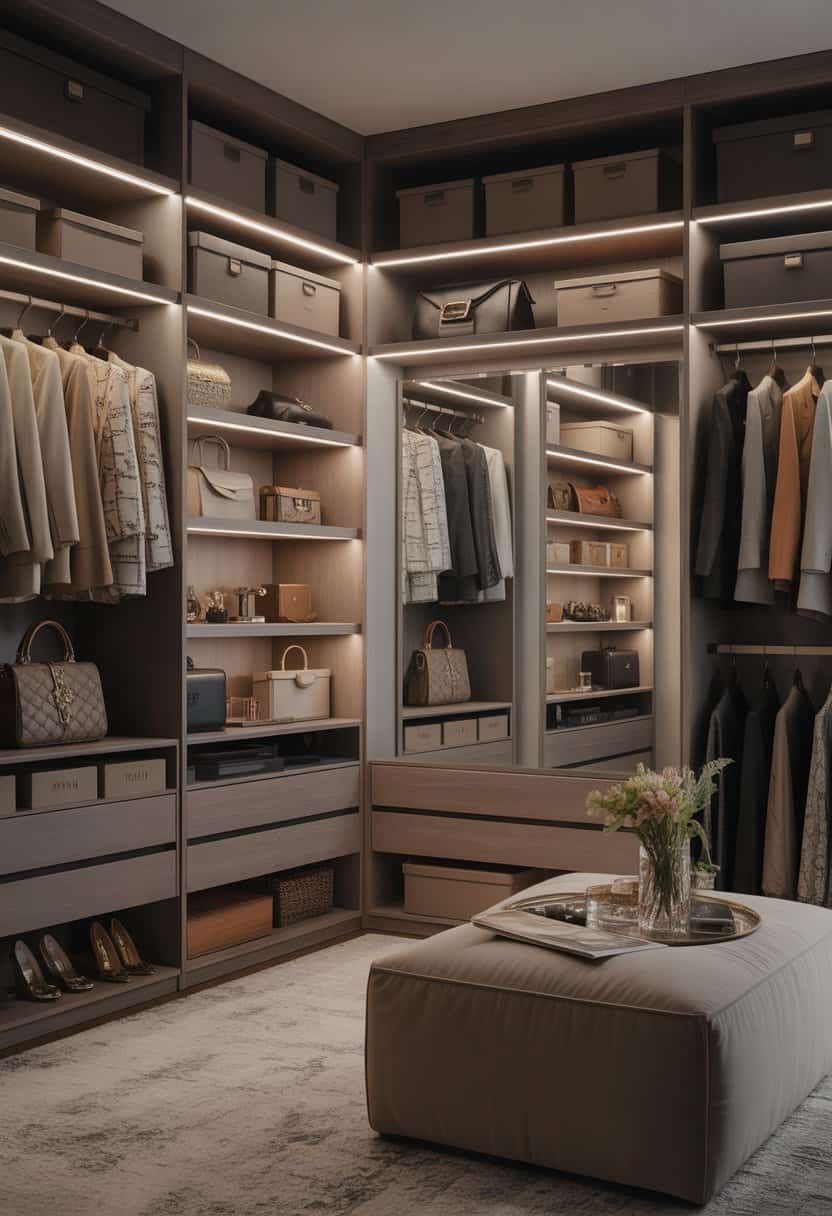 10 Luxury Closet Design Ideas That Maximize Storage and Style