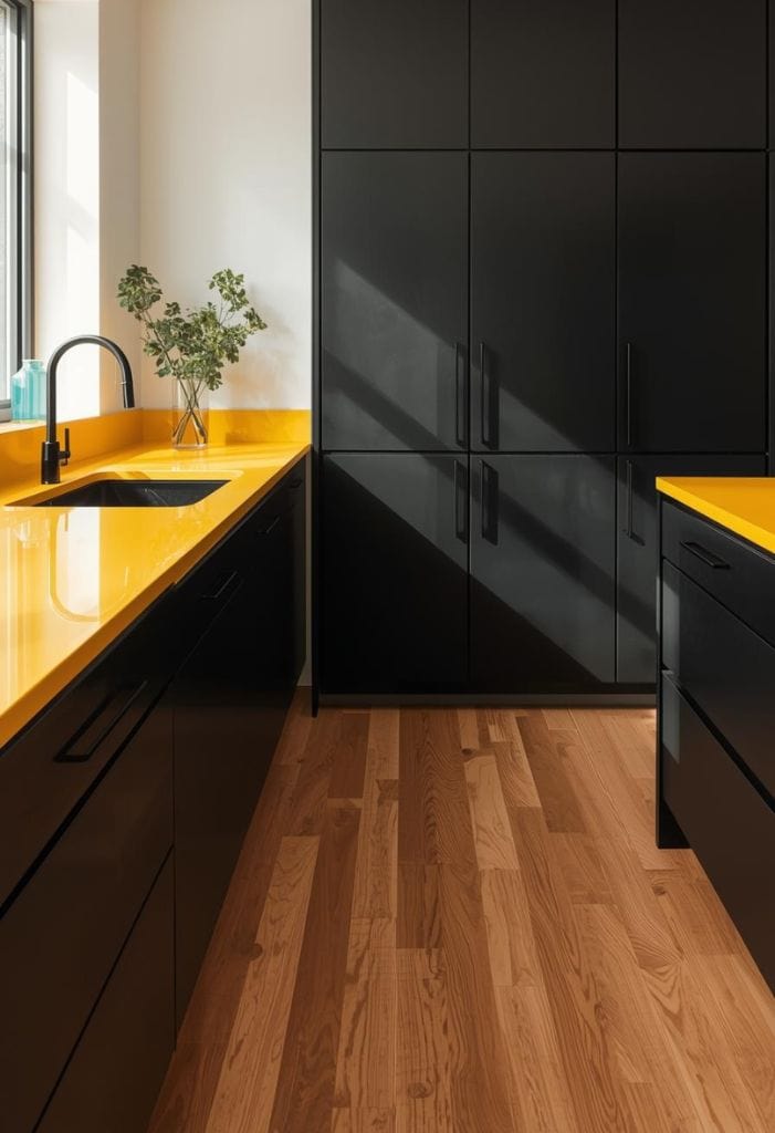 10 Black and Yellow Kitchen Decor Ideas to Brighten Your Cooking Space