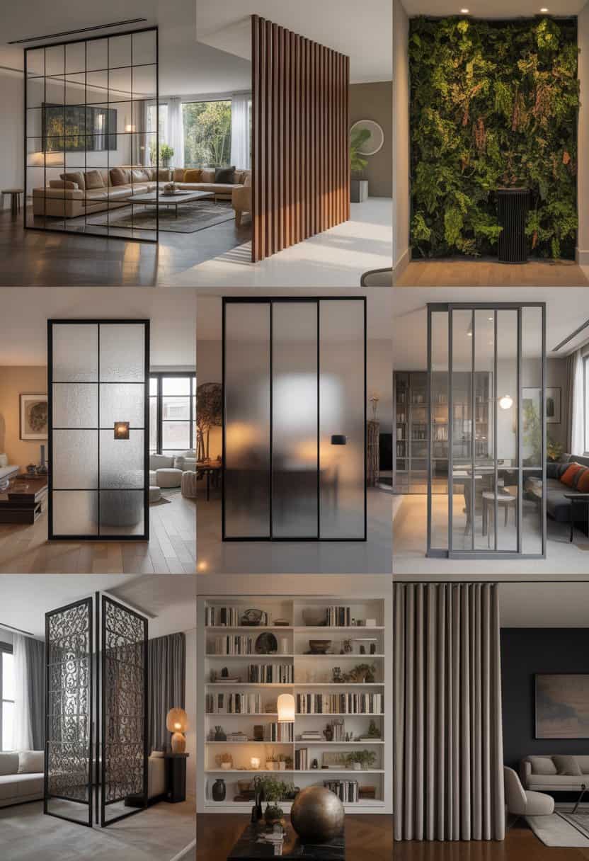 7 Luxury Room Divider Ideas for Open-Plan Living