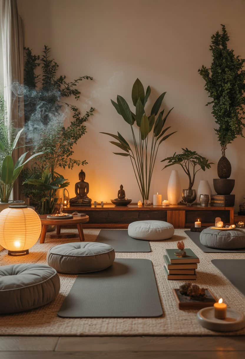 10 Luxury Meditation Room Decor Ideas