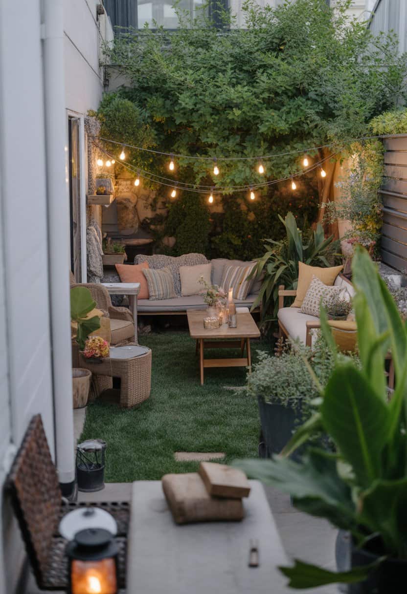 15 Tiny Backyard Ideas That Create Room for Entertaining