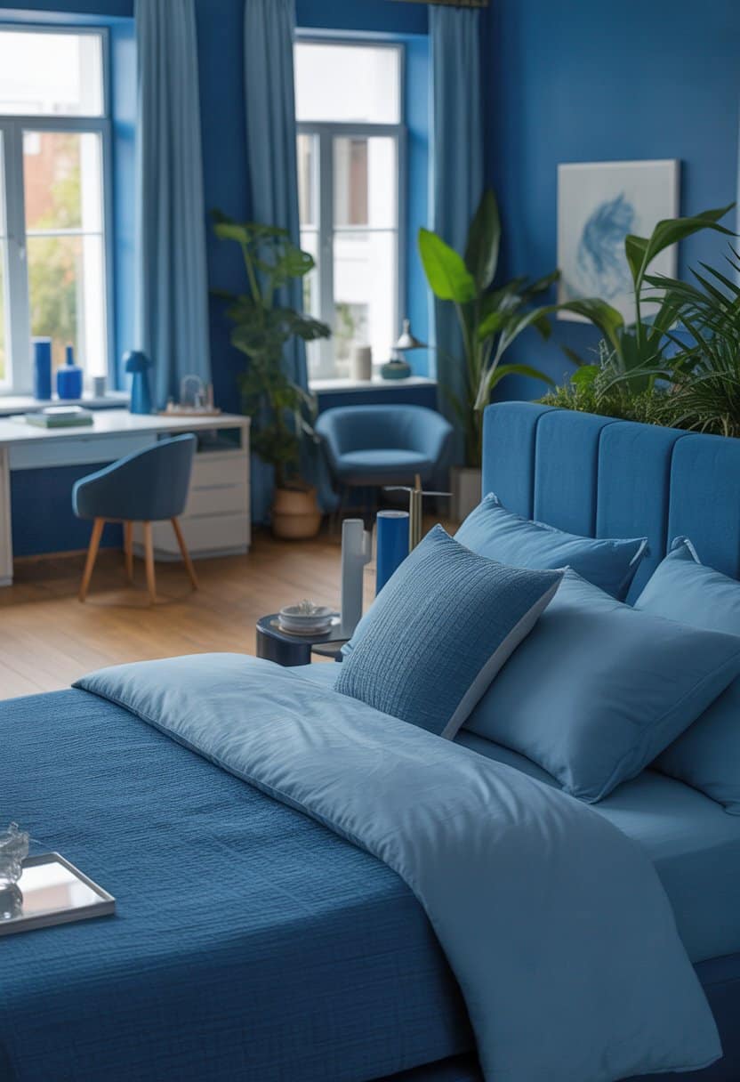 20 Blue Bedroom Decor Ideas