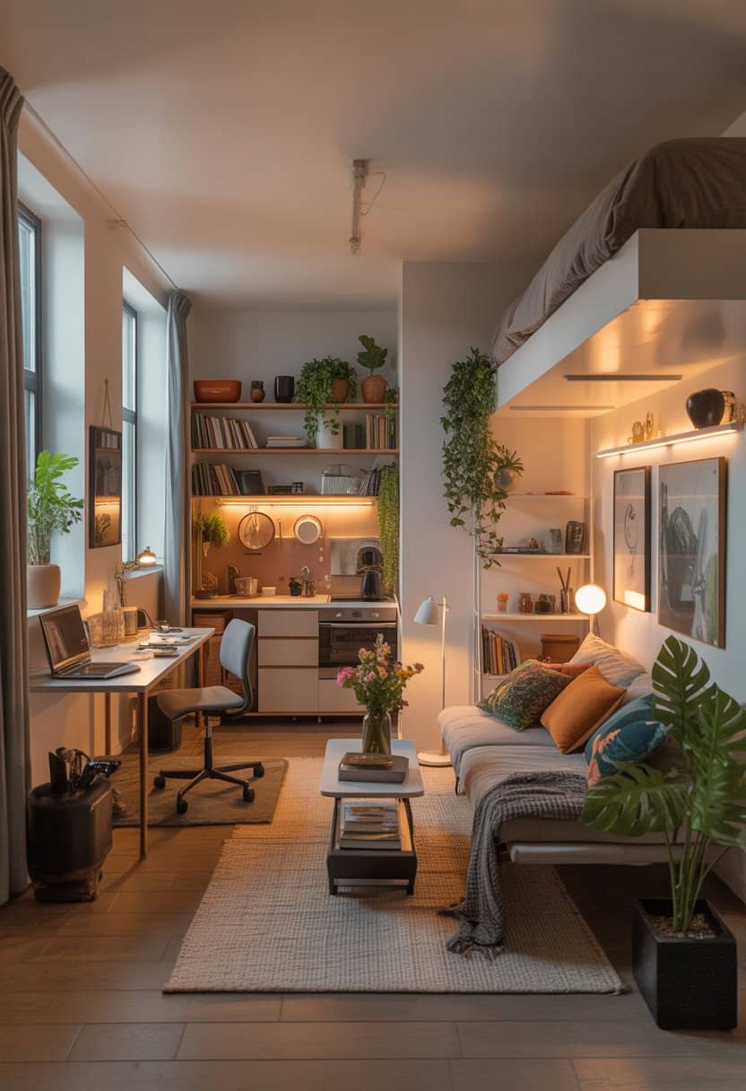 15 Decor Ideas for 500 Sq Ft Studio Apartment