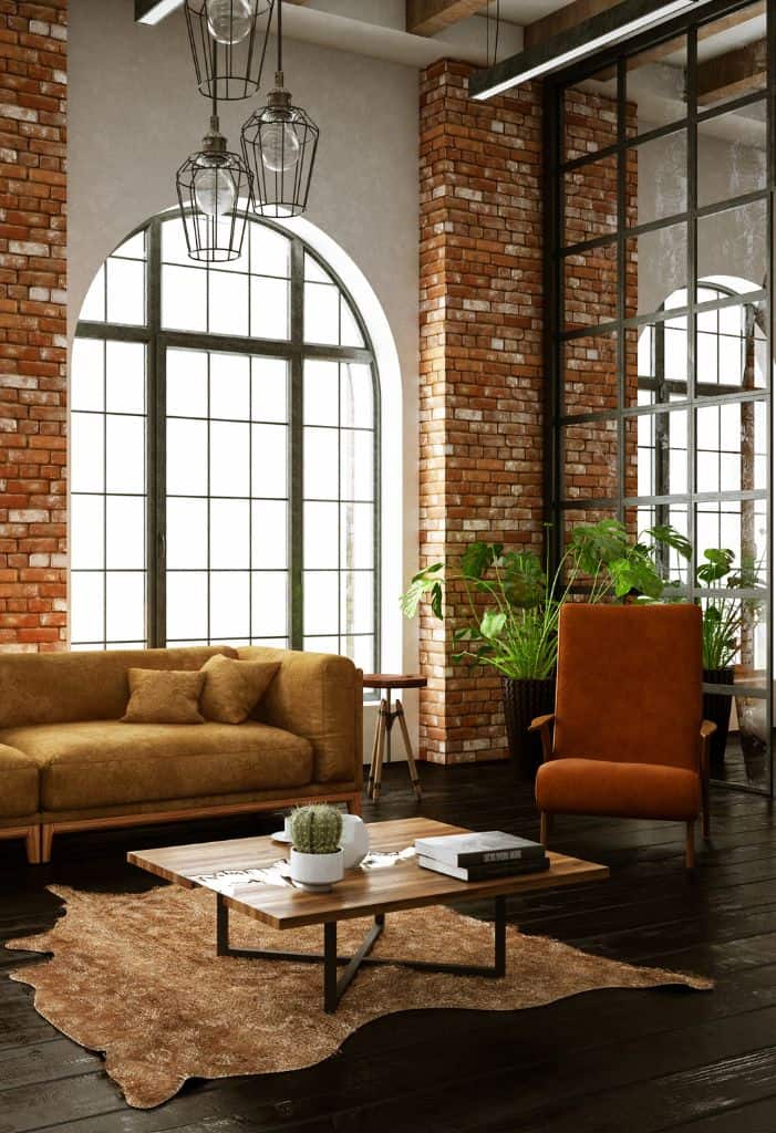 17 Modern Industrial Living Room Decor Ideas