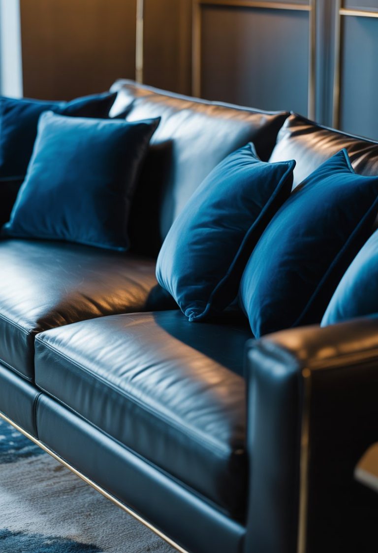 20 Black and Blue Interior Design Ideas for a Bold Home - My Home My Globe
