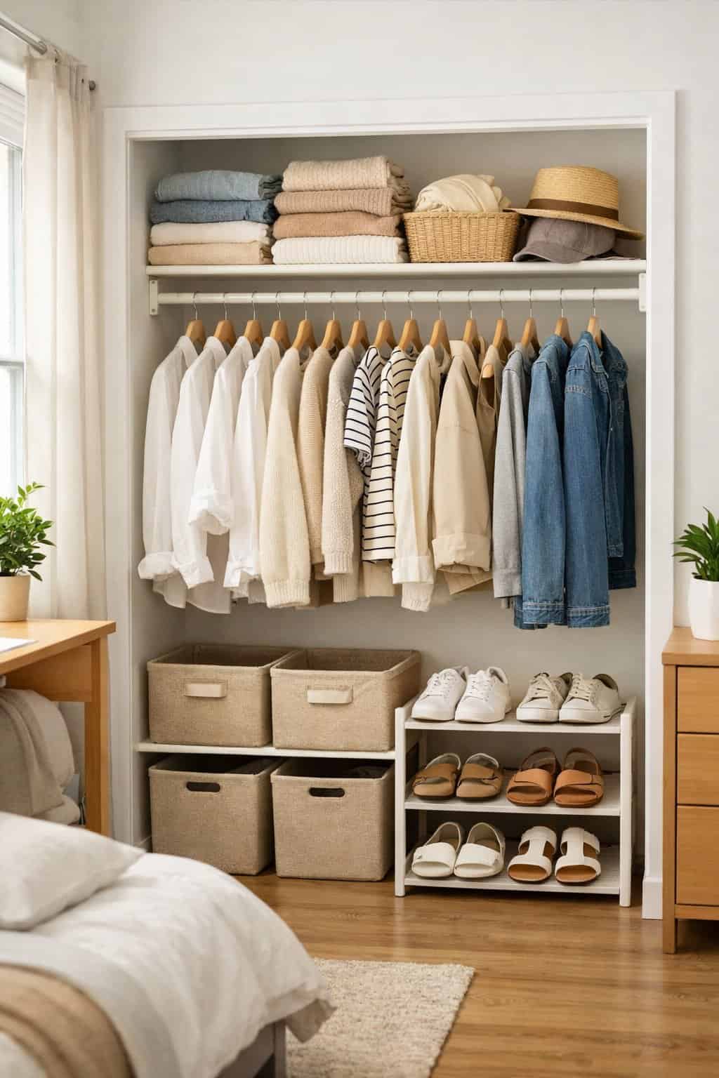 20 Dorm Closet Ideas to Maximize Small Space