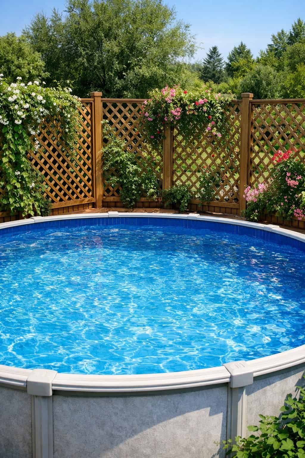 8 Above-Ground Pool Privacy Ideas for Your Backyard