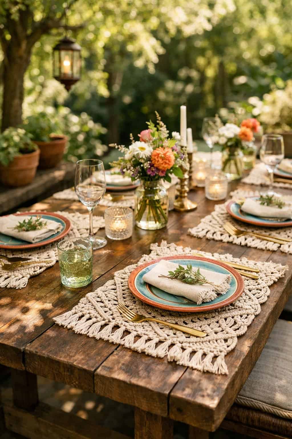 14 Garden Table Decor Ideas for Picture-Perfect Dining