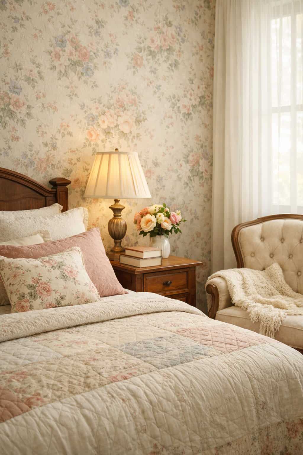 20 Grandmacore Bedroom Ideas for a Cozy Vintage Retreat