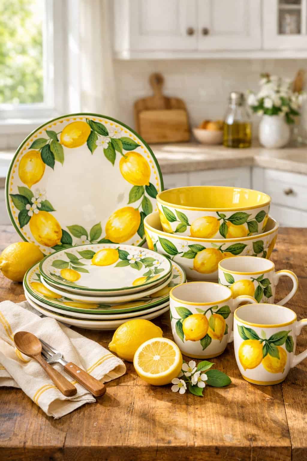 20 Lemon Kitchen Decor Ideas to Brighten Your Cooking Space