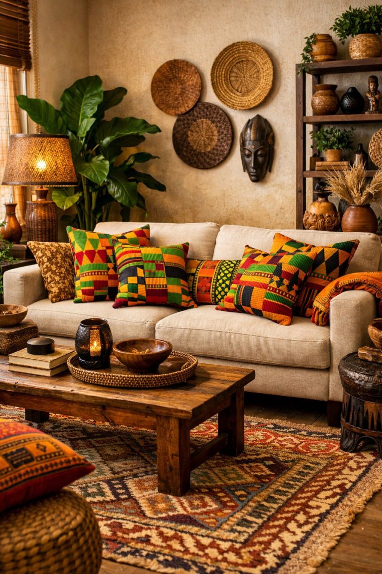 20 Afro Boho Living Rooms Full of Cultural Style - My Home My Globe