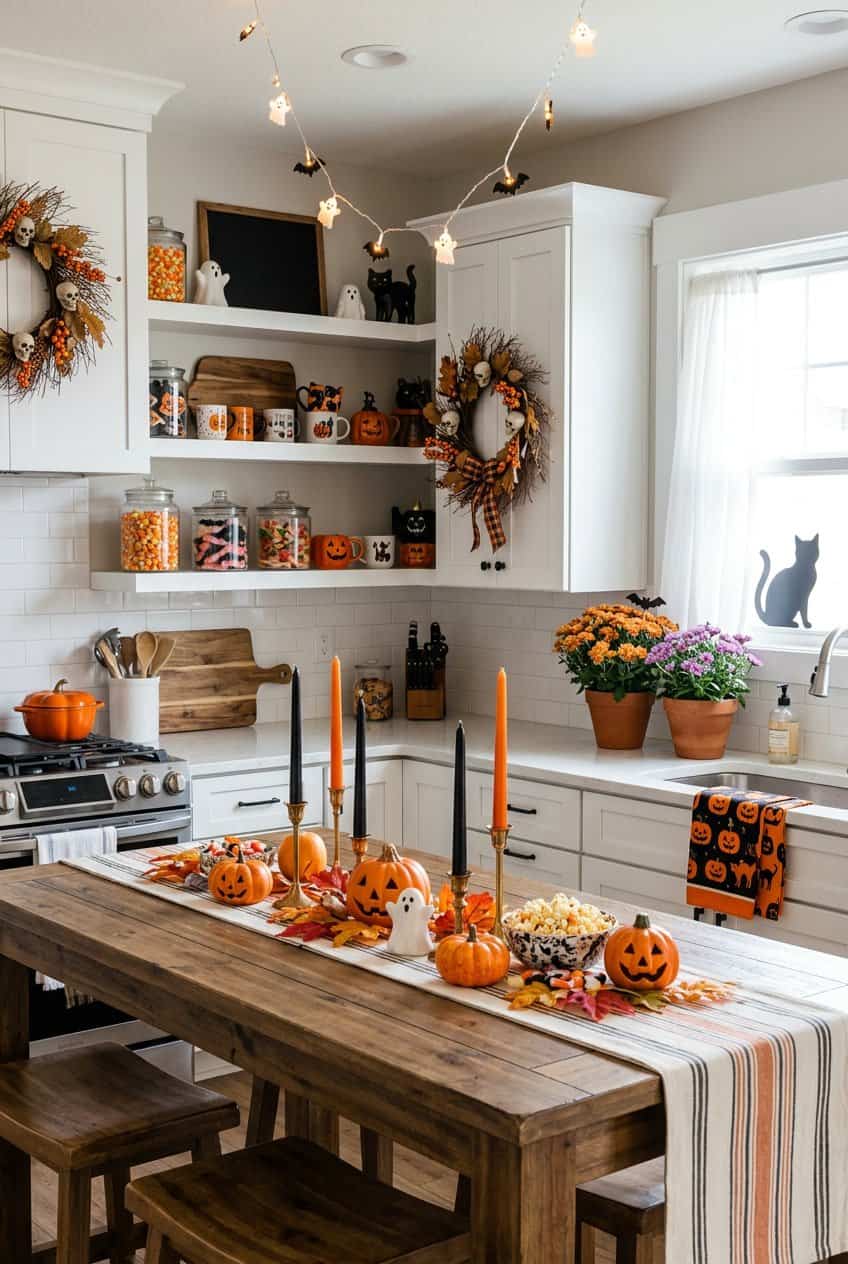 20 Halloween Kitchen Decor Ideas for a Spooky-Chic Space