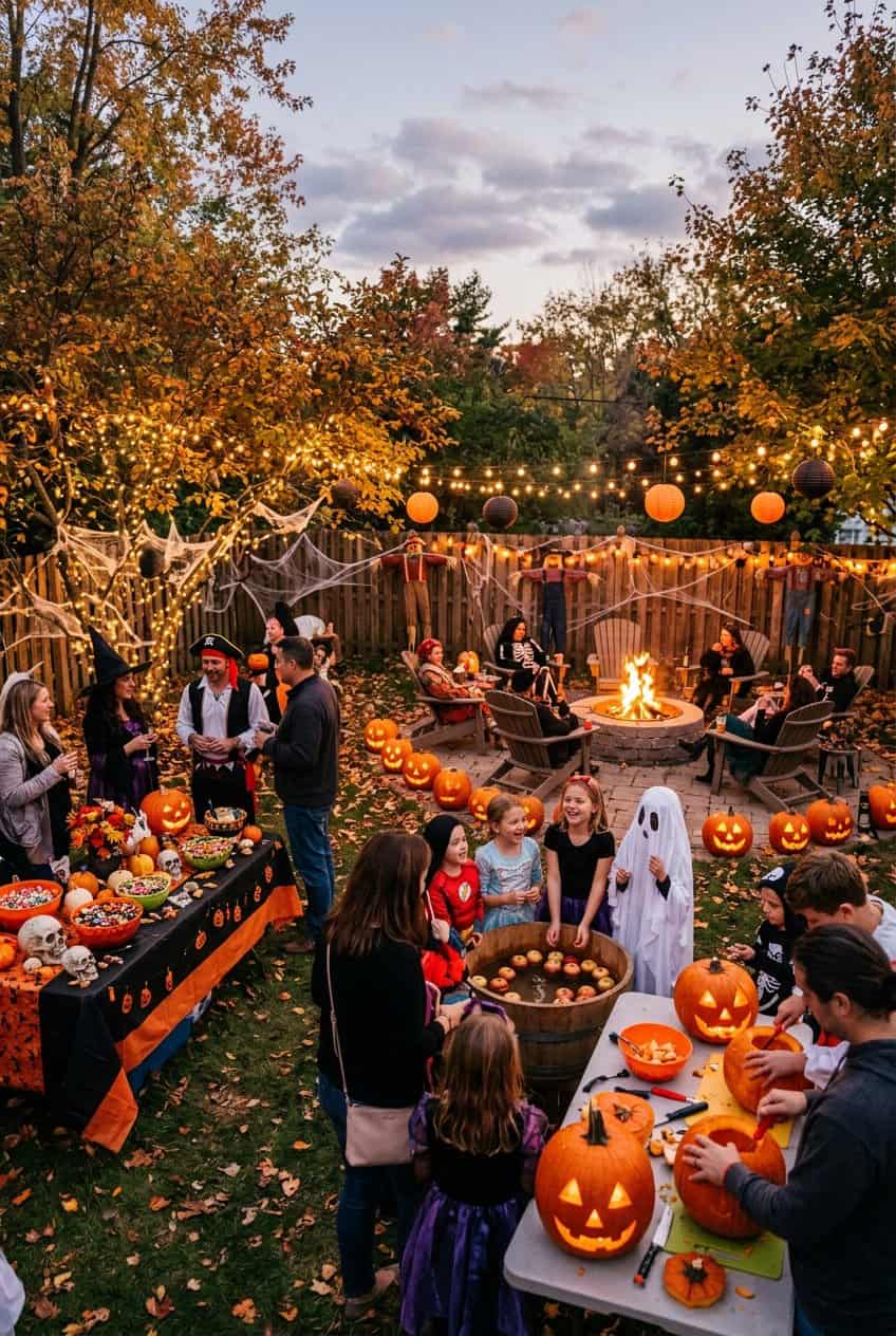 14 Outdoor Halloween Party Decoration Ideas