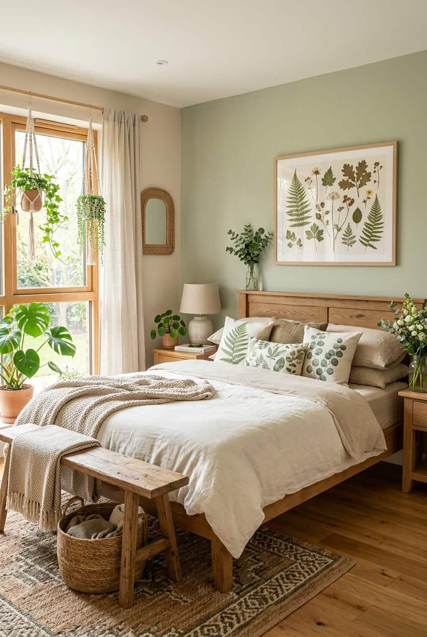 19 Nature-Inspired Bedroom Decor Ideas for a Serene Retreat