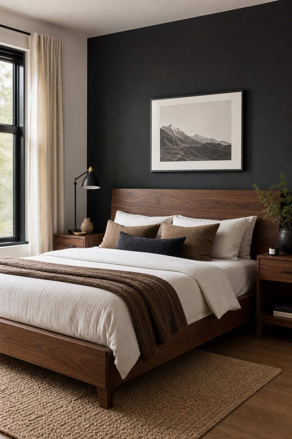 19 Black And Brown Bedroom Ideas For Cozy Style