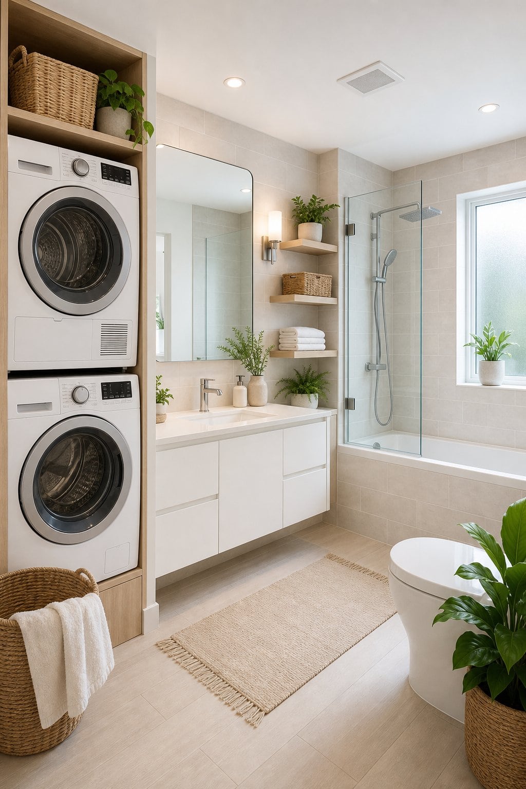 15 Laundry Room Bathroom Combo Ideas For Small Spaces