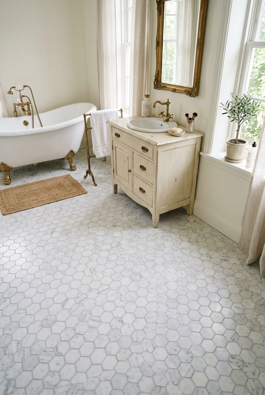 20 Vintage French Bathroom Decor Ideas for Timeless Charm
